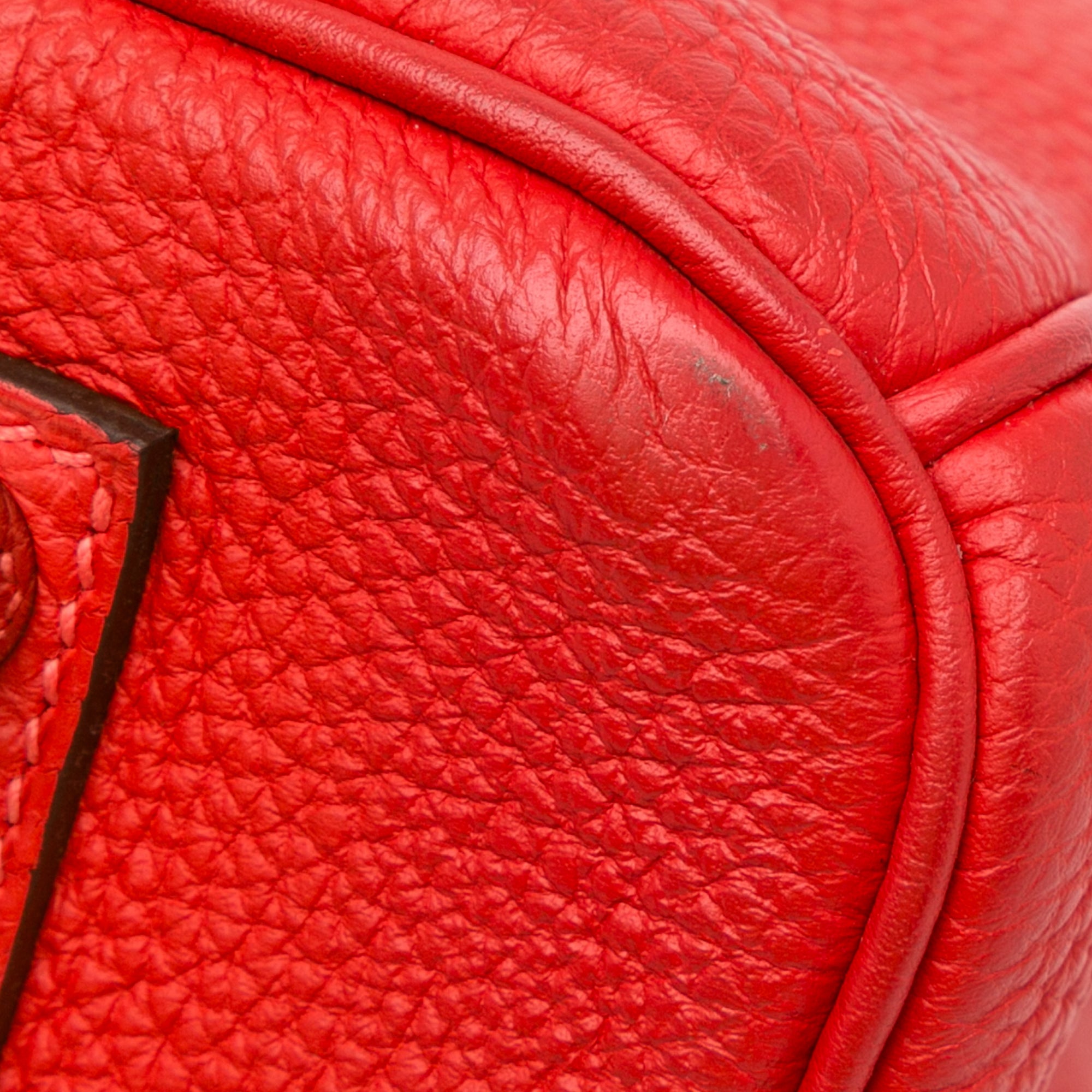 Hermès Togo Birkin Retourne 35 Red