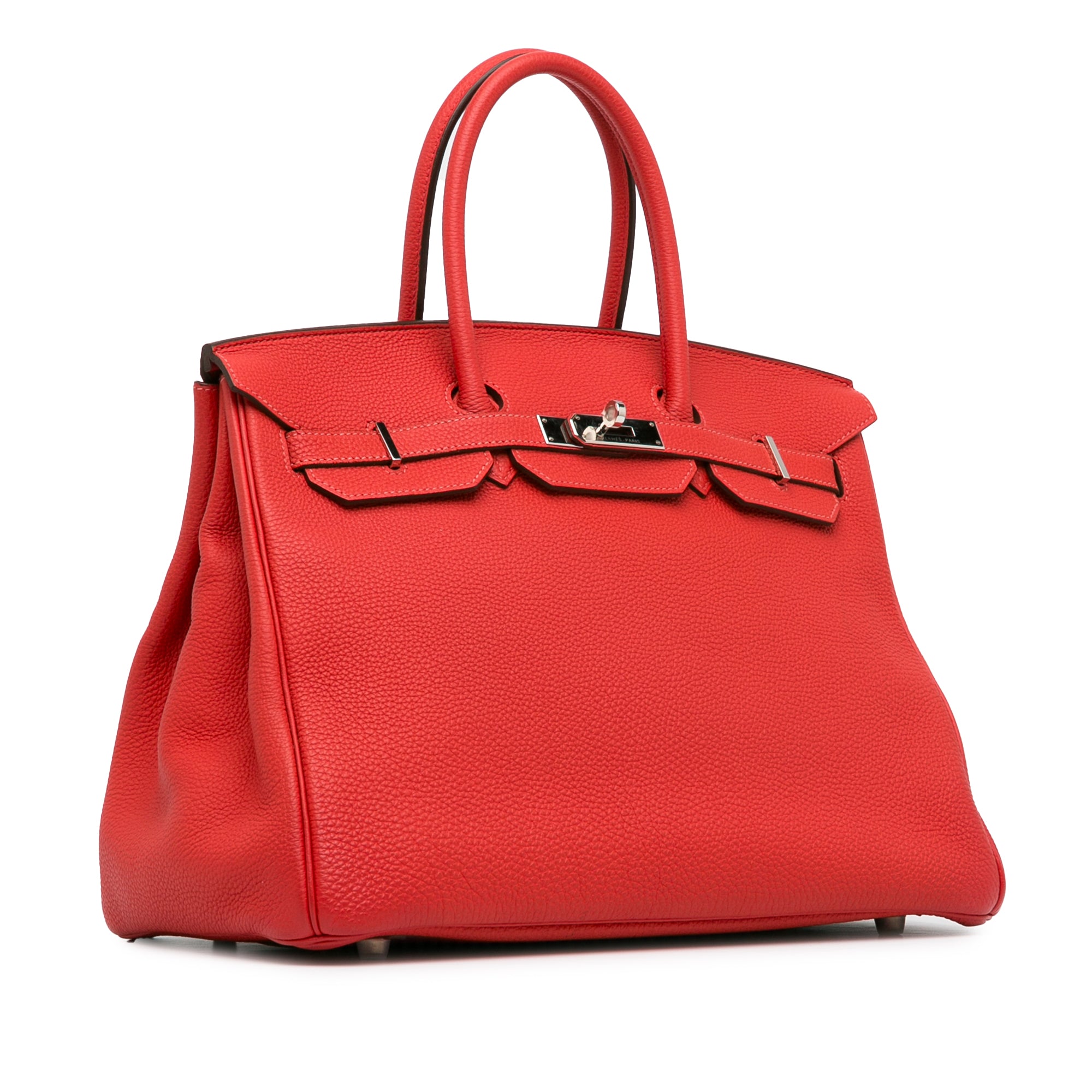 Hermès Togo Birkin Retourne 35 Red