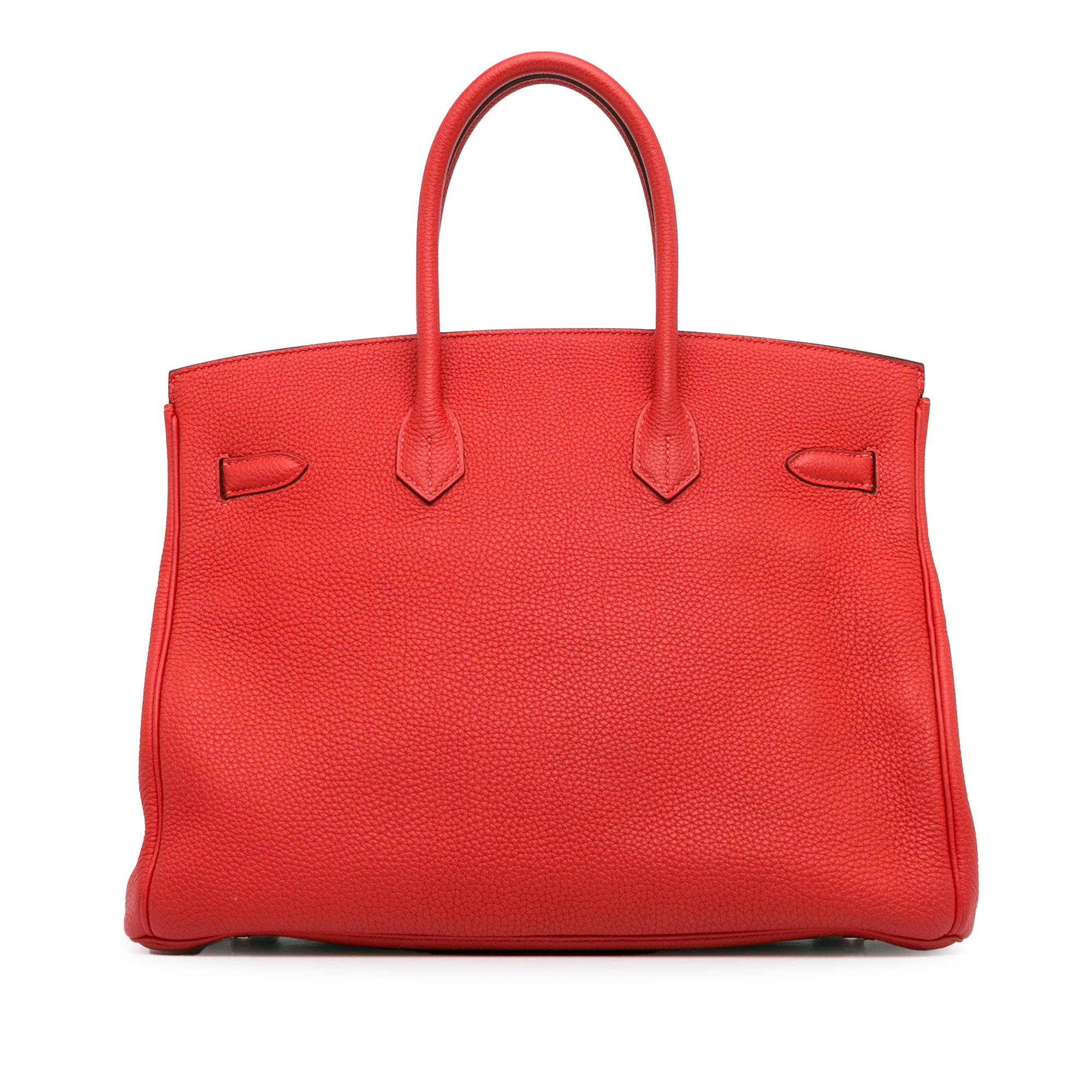 Hermès Togo Birkin Retourne 35 Red