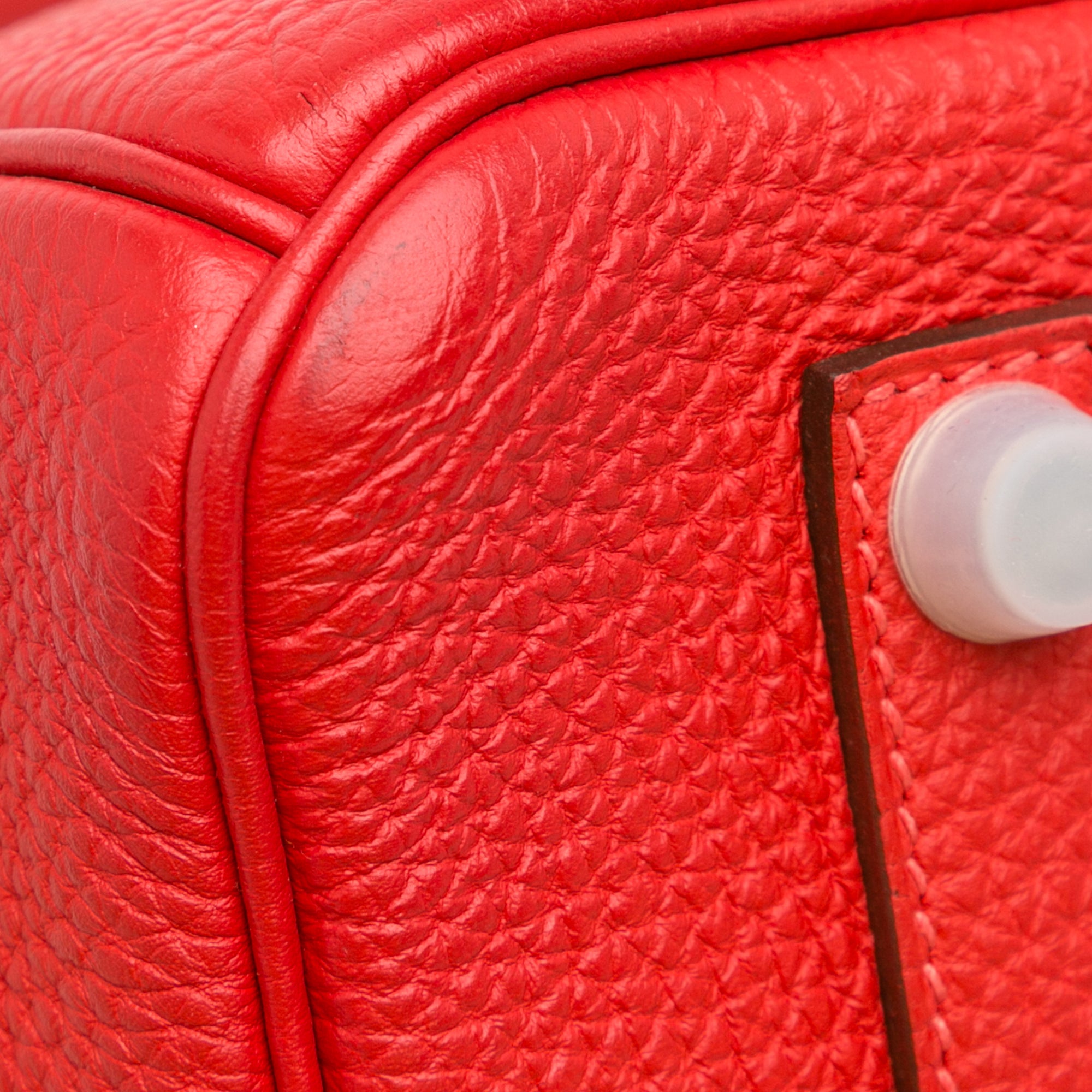 Hermès Togo Birkin Retourne 35 Red