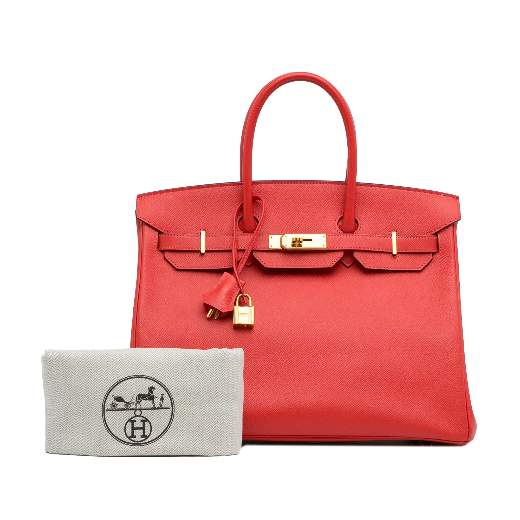 Hermès Epsom Birkin 35 Red