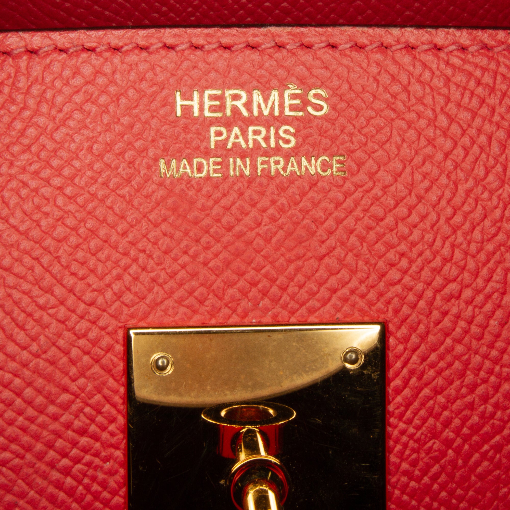 Hermès Epsom Birkin 35 Red