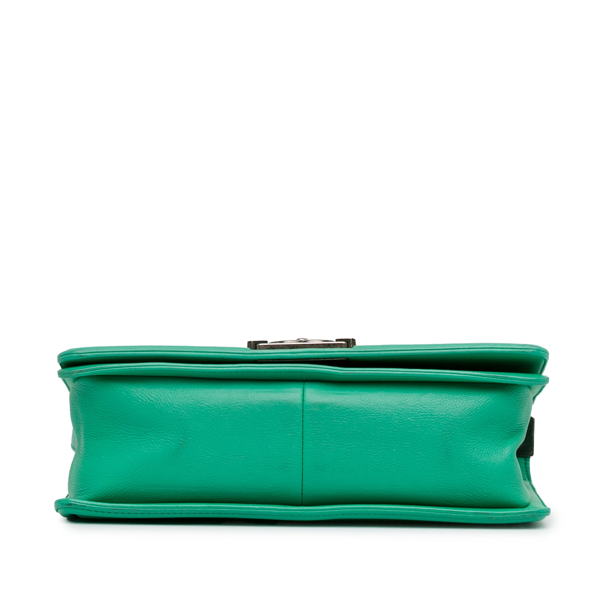 Chanel Medium Calfskin Boy Flap Green